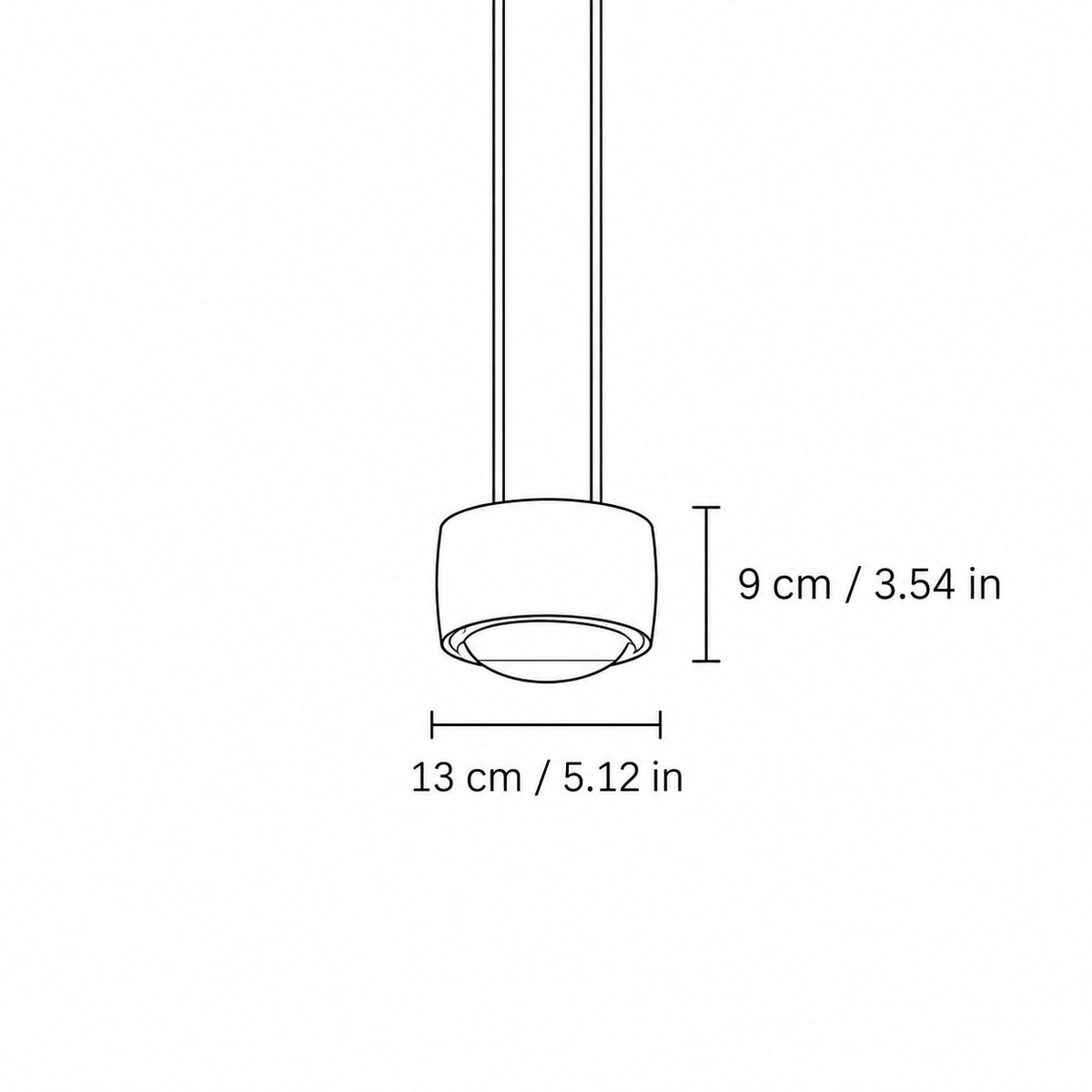 Modern Acrylic Drum Pendant Light