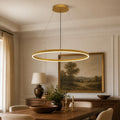 Modern Metal Ring Pendant Light