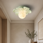 Modern Resin Flower Ceiling Light