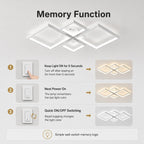 Modern Acrylic Linear Ceiling Light