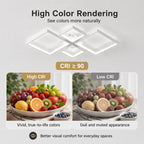 Modern Acrylic Linear Ceiling Light
