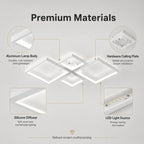 Modern Acrylic Linear Ceiling Light