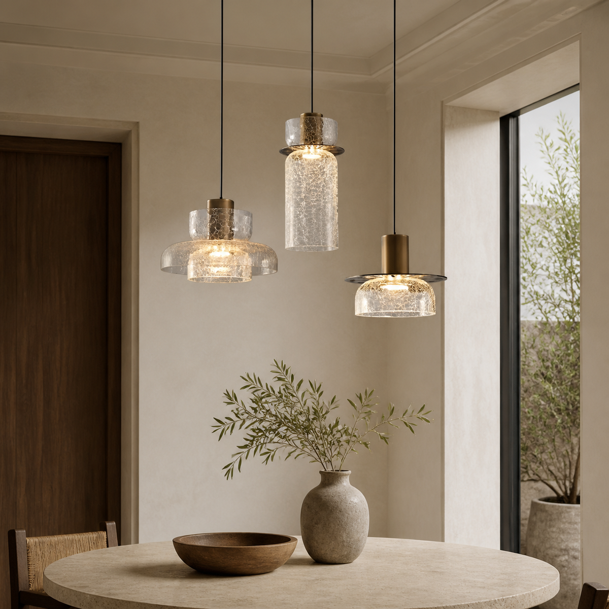 Modern Glass Globe-Cluster Pendant Light