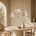 Wabi-Sabi Concrete Bell Pendant Light