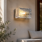 Modern Glass Rectangle Wall Light