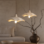 Wabi-Sabi Concrete Flower Pendant Light
