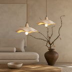 Wabi-Sabi Concrete Flower Pendant Light