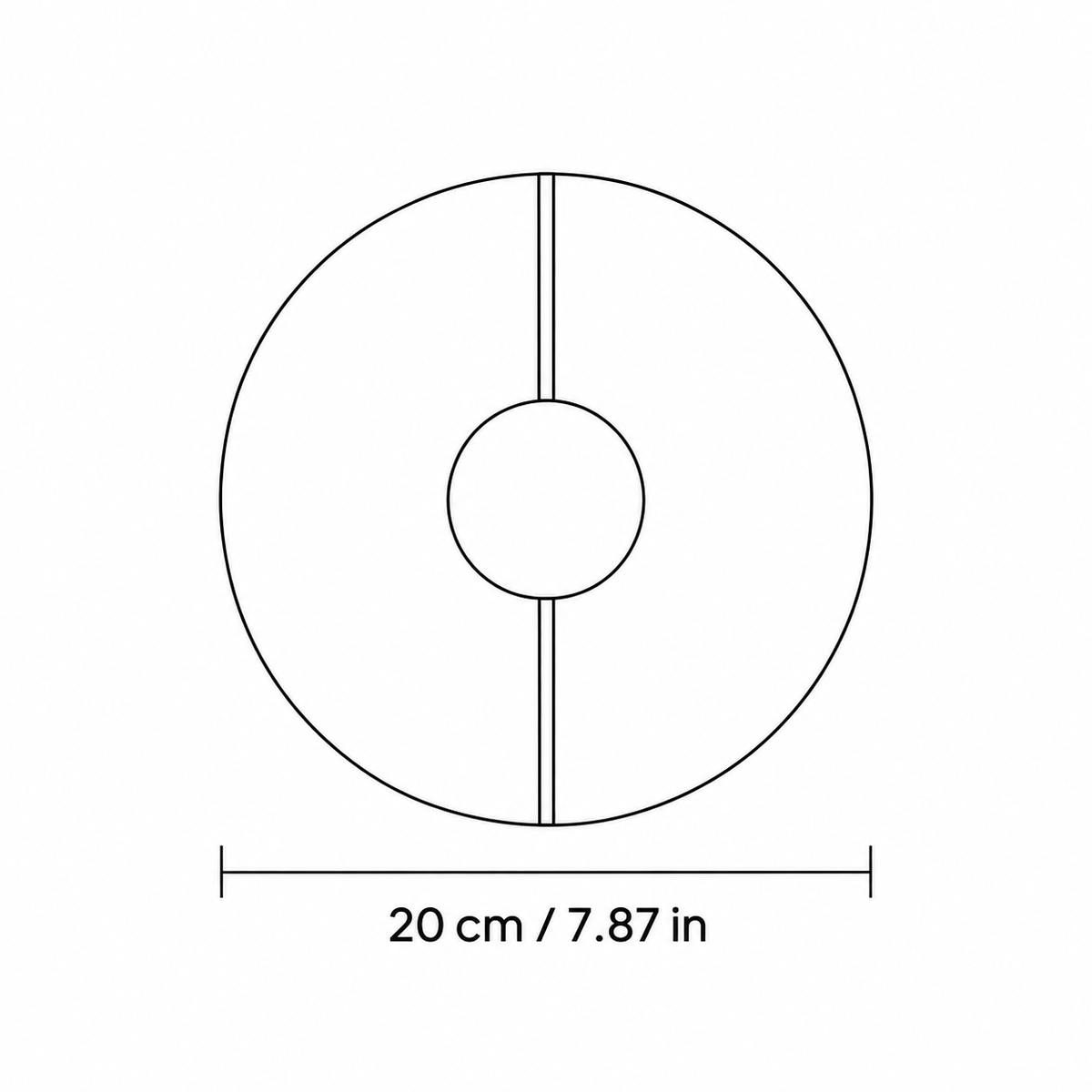 Modern Marble Disc Wall Light