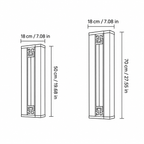 Modern Acrylic Rectangle Vanity Light