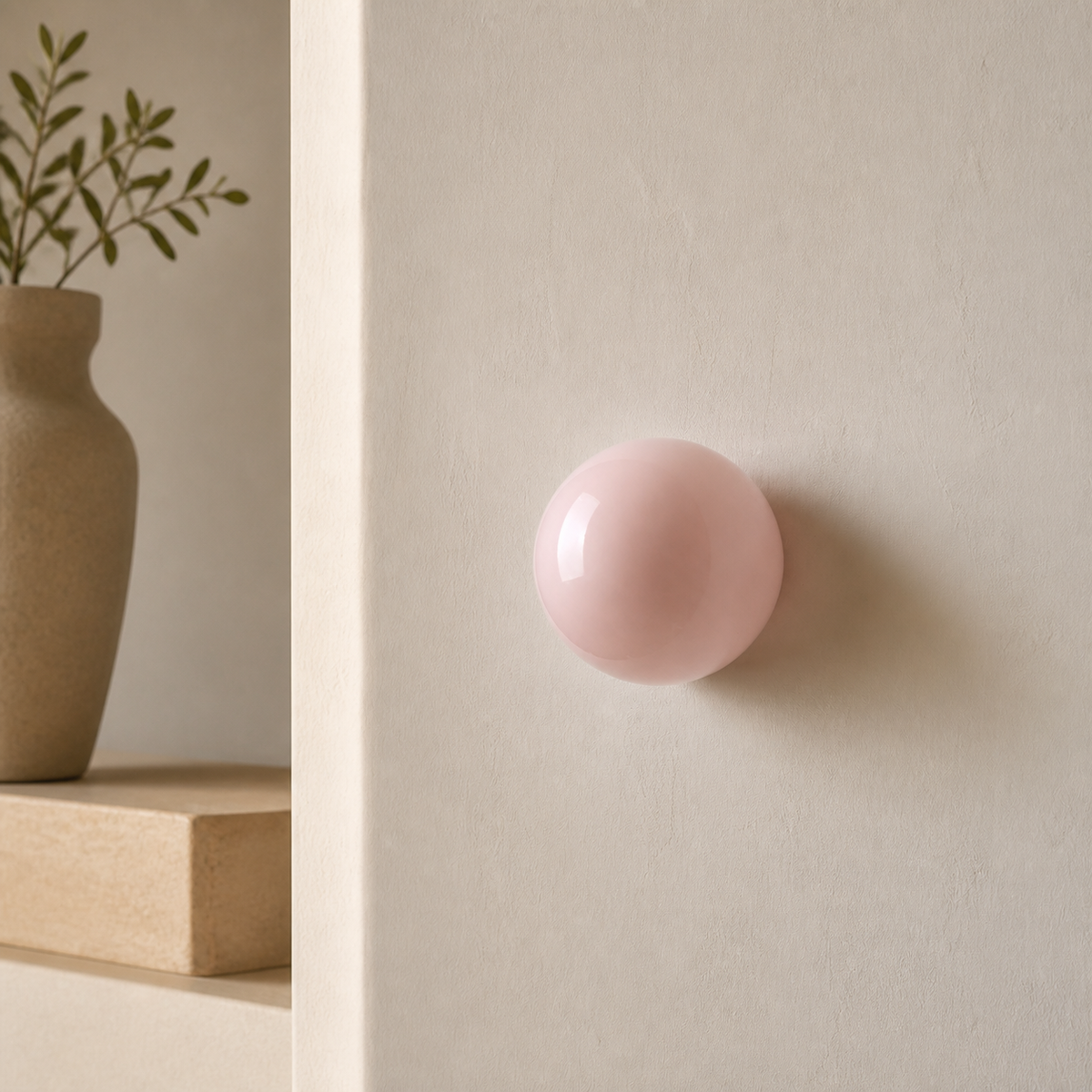 Modern Glass Globe Wall Light