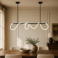 Modern Acrylic Wave Pendant Light