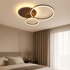 Modern Metal Ring-Cluster Ceiling Light