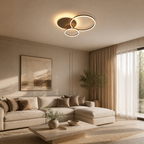 Modern Metal Ring-Cluster Ceiling Light