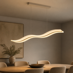 Modern Acrylic Wave Pendant Light