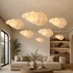 Moderne Wolken-Pendelleuchte aus PVC