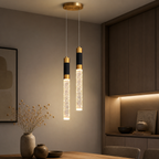 Modern Metal Cylinder Pendant Light