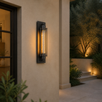 Industriële metalen pijpwandlamp