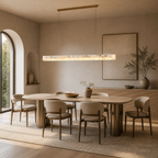 Vintage Marble Linear Pendant Light