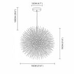 Modern Crystal Sputnik Chandelier