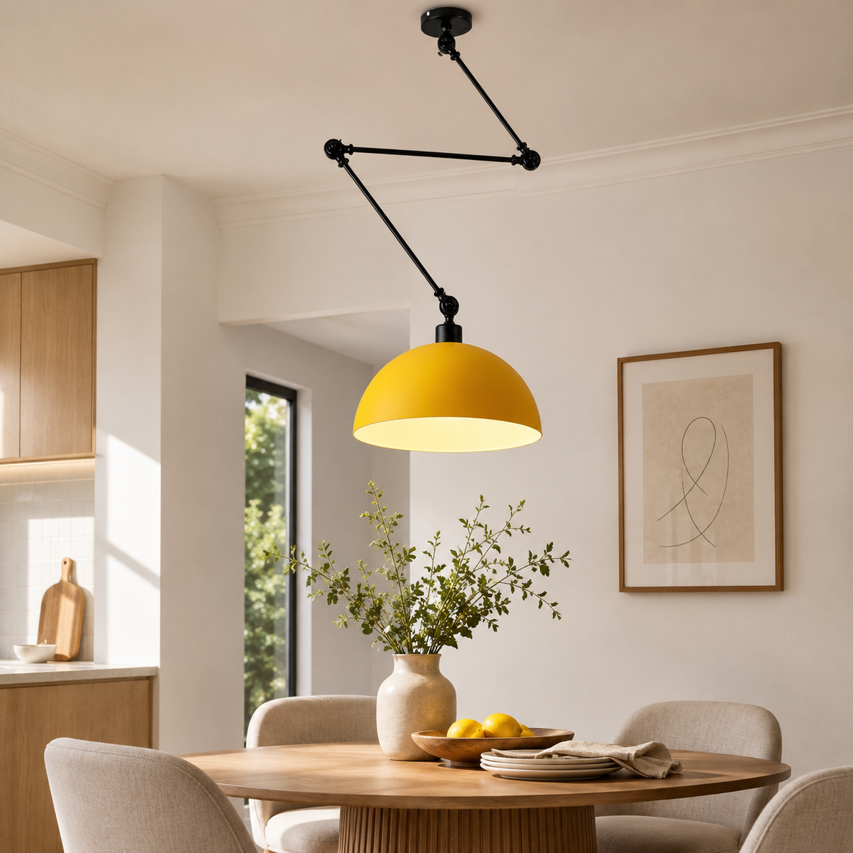 Industrial Metal Dome Pendant Light