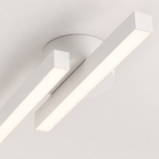 Modern Metal Linear Ceiling Light