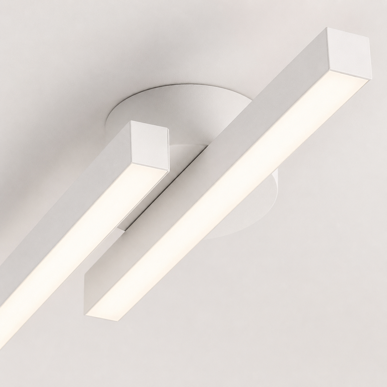 Modern Metal Linear Ceiling Light