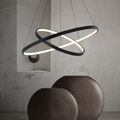 Modern Metal Ring Pendant Light