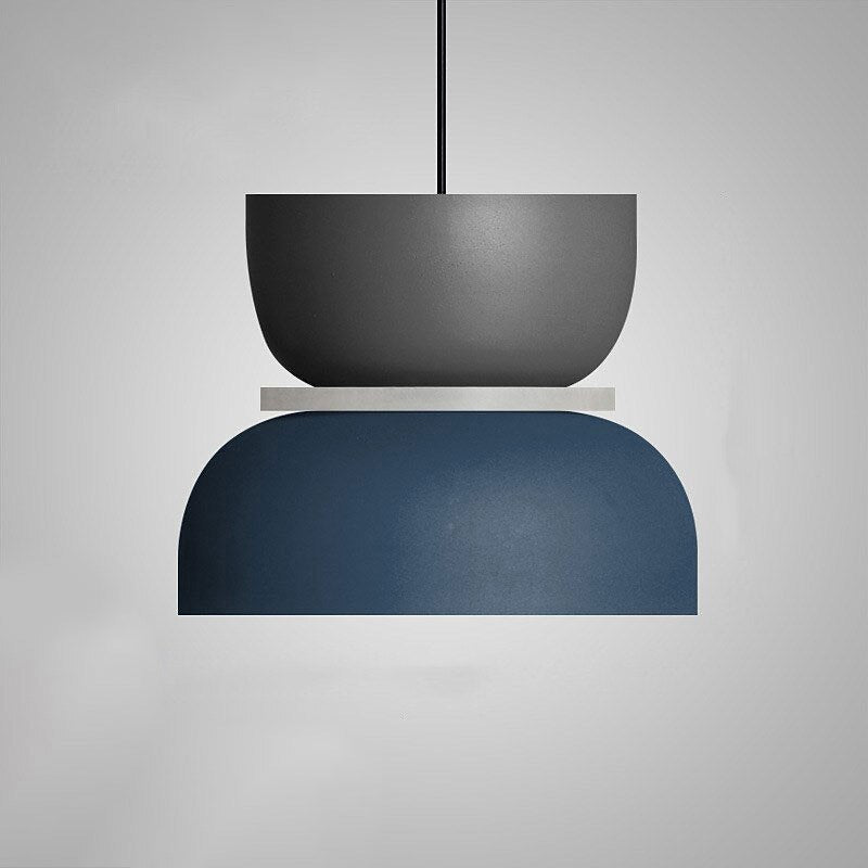 Modern Metal Cylinder Pendant Light