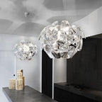 Suspension florale moderne en acrylique