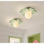 Moderne Deckenleuchte mit Harzblumen