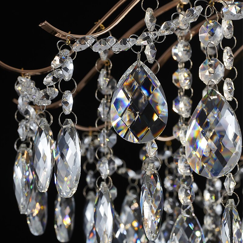 Glam Crystal Branch Chandelier