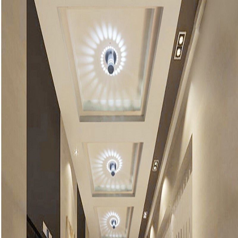 Modern Metal Cylinder Wall Light