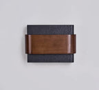 Wabi-Sabi Metall-Rechteck-Wandleuchte