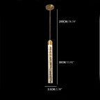 Lustre Glamour Cascade de Cristal