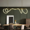 Modern Acrylic Wave Pendant Light