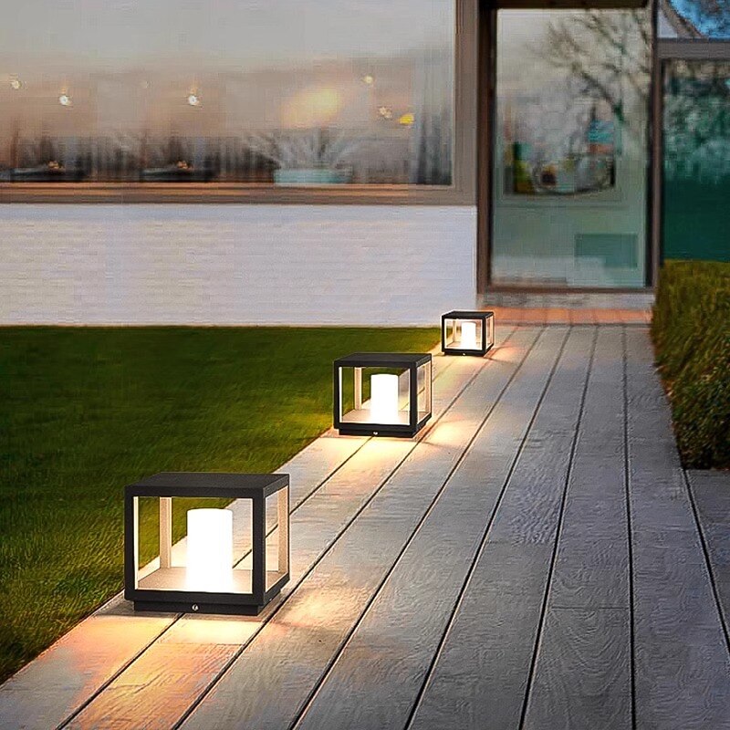 Modern Metal Square Wall Light