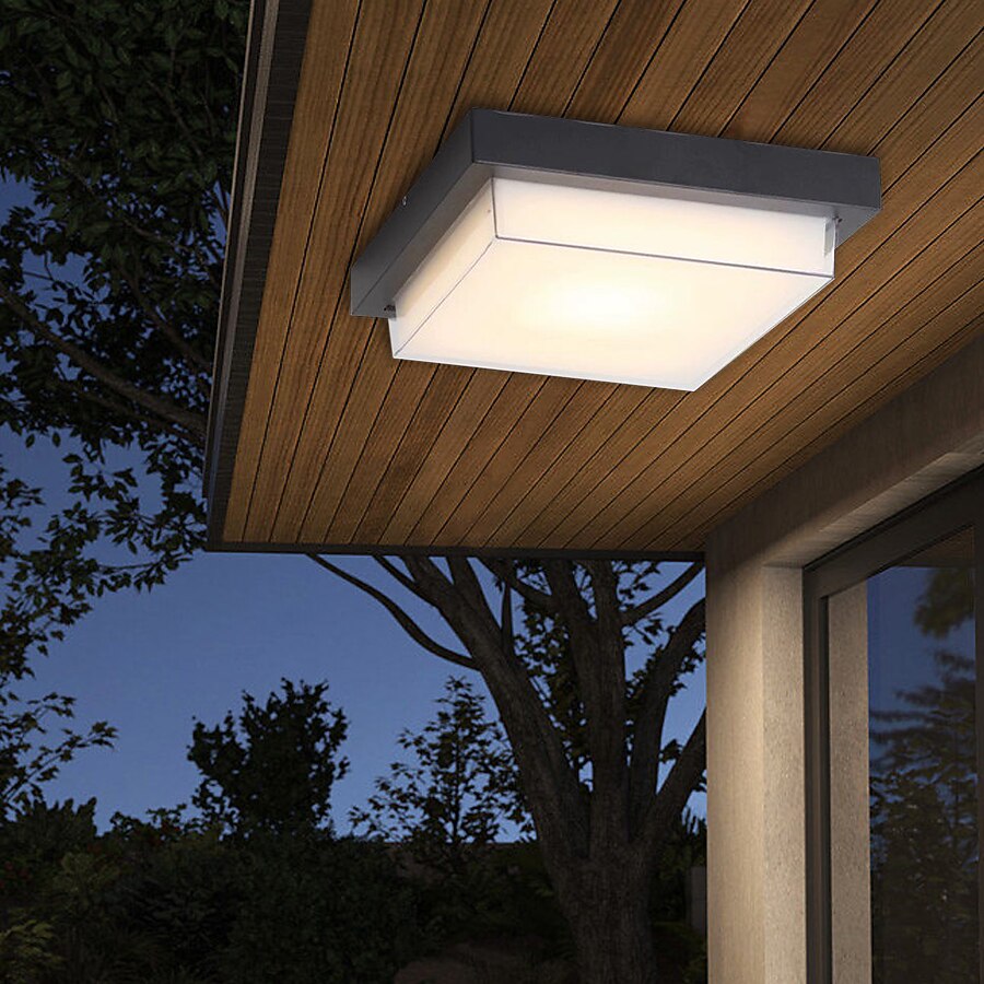 Modern Metal Square Ceiling Light
