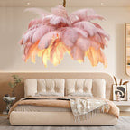 Glam Feather Feather Pendant Light