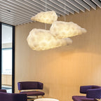 Suspension nuage moderne en PVC