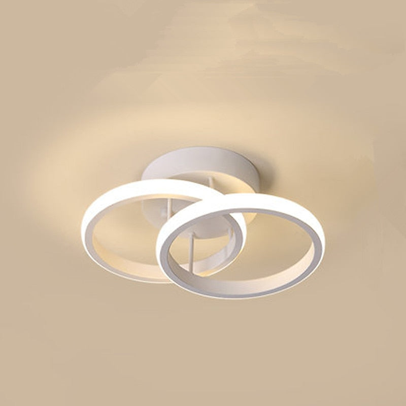 Modern Metal Ring Ceiling Light
