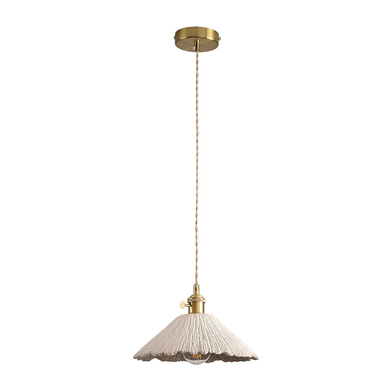 Wabi-Sabi Concrete Bell Pendant Light