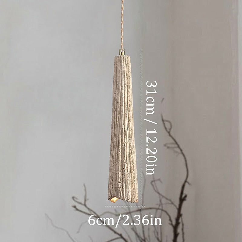 Wabi-Sabi Concrete Bell Pendant Light