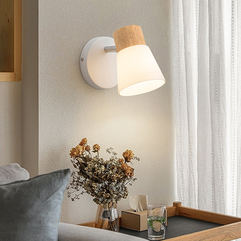 Modern Glass Cone Vanity Light
