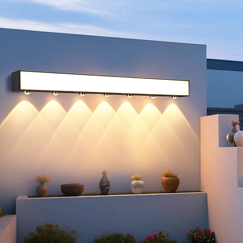 Modern Metal Linear Wall Light