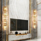 Glam Crystal Lineare Wandleuchte