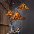Wabi-Sabi Resin Organic Pendant Light