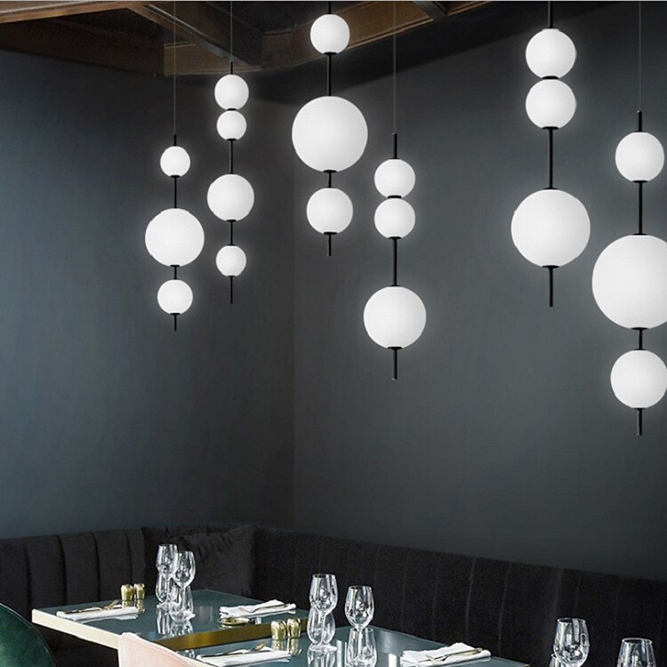 Modern Metal Globe Pendant Light