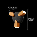 Moderne Metall-Sonnenstrahl-Wandleuchte