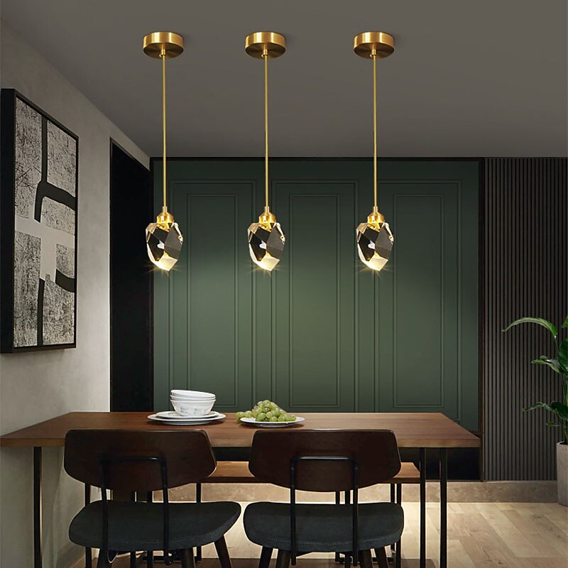 Glam Glass Cascade Pendant Light