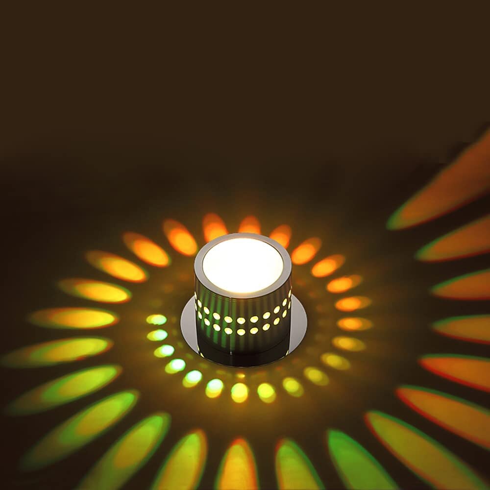 Modern Metal Cylinder Wall Light